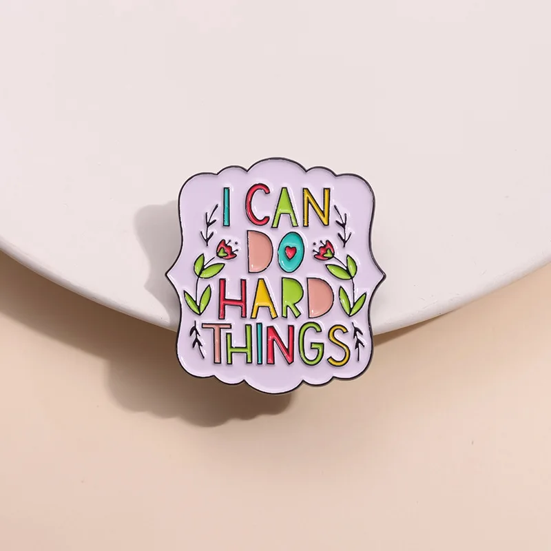 Geometric Humorous Phrase Enamel Pins 31 Styles Custom Funny Quotes Metal Brooches Lapel Badge Backpack Decorative Jewelry Gifts
