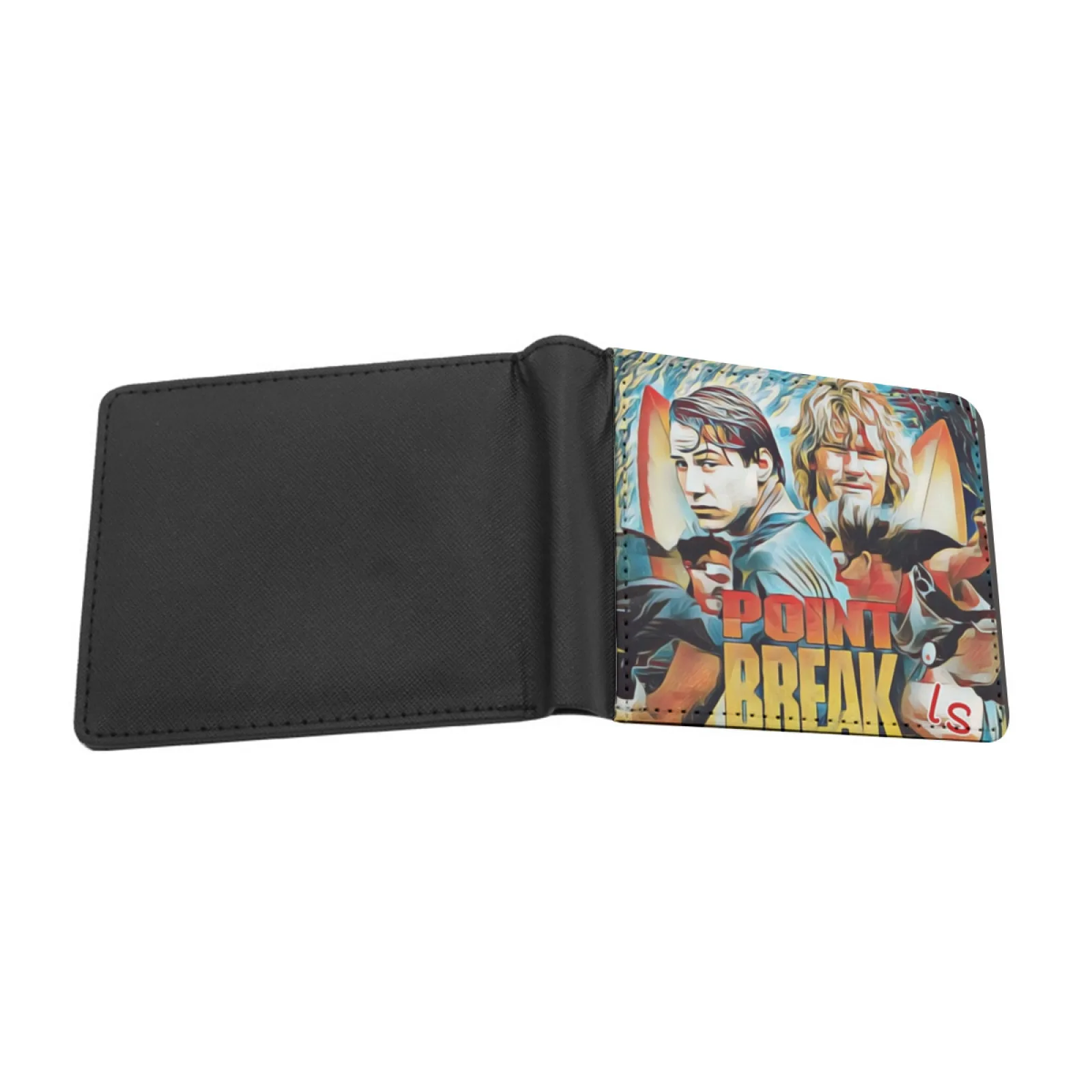 Point Break Short Men's Wallet Multifunction Purse Male Pu Leather Wallet Vintage Movie Swayze Keanu Reeves Star Actor Retro