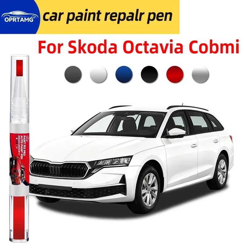 Car paint touch up pen For Skoda Octavia Cobmi car paint scratch repair body repair Accessories painting tools automobiles