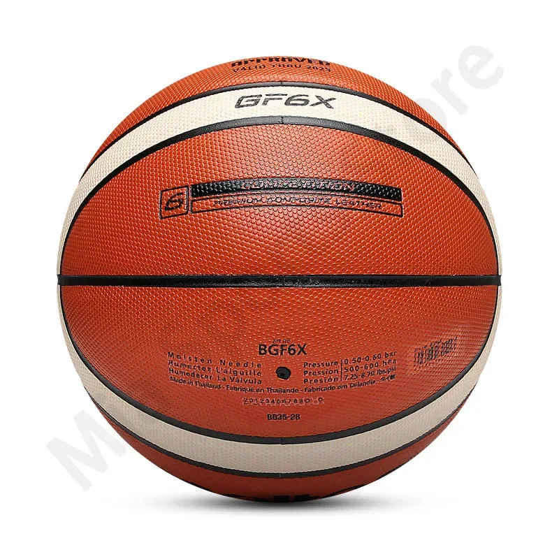 GF7X Molten Women Man's Indoor Basketballs Size 6 7 League Match Training Basketball High Quality Adults Outdoor Balls Free Gift