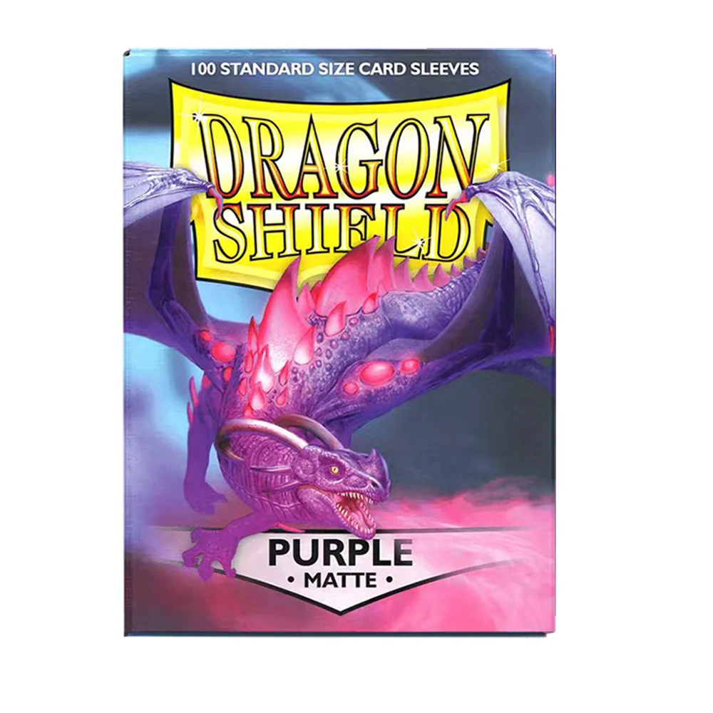 100 Stück/Karton, mehrfarbig, Dragon Shield, Kartenhüllen, matte Kartenhüllen, Schutz für TCG/PTCG Star Card, Brettspielkarten – Detail 16