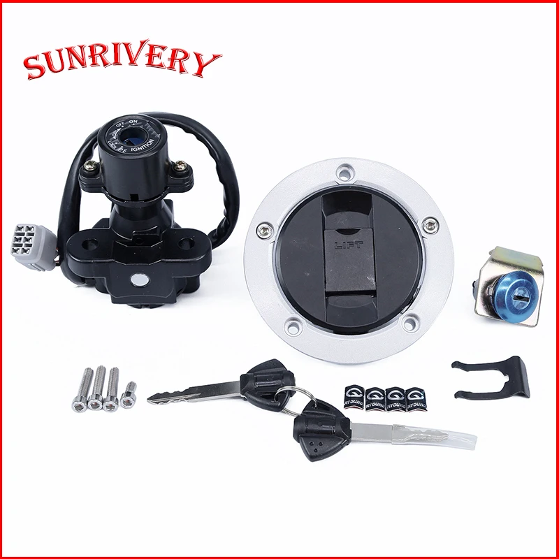 

For Suzuki GSXR750 GSXR1000 GSXR600 2006-2018 Ignition Switch Lock Fuel Gas Cap Seat lock Key Set Motorcycle Accessories