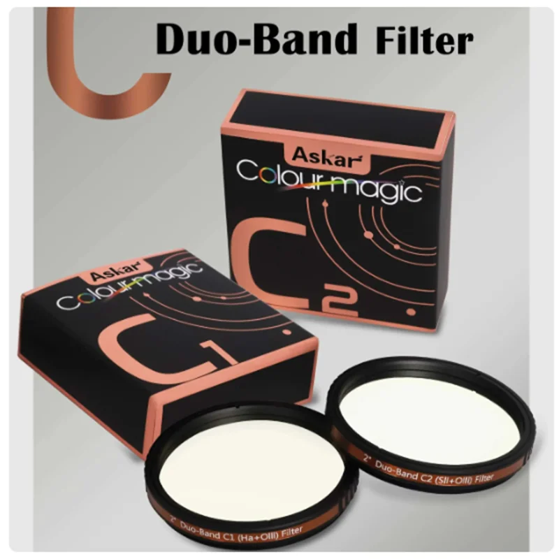 

Askar color Magic C 2 "filtro Duo-Band C1 di C2 2" Duo-band filter is a professional