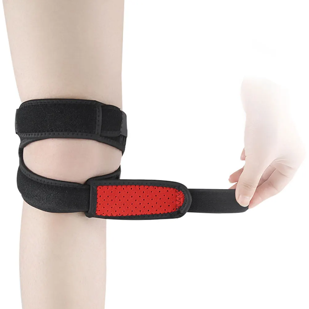 

Sports Knee Brace 1 Pair Breathable Patella Straps Support Stabilizer Protection Band for Running Basketball Fitness