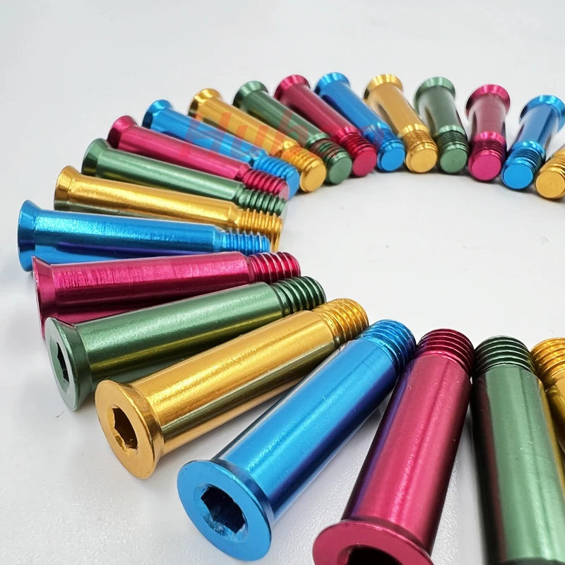 8 قطعة مسامير الزلاجات الدوارة زلاجات مضمنة مسامير سرعة الزلاجات اكسسوارات اللون أصفر أزرق أخضر أحمر رمح البراغي