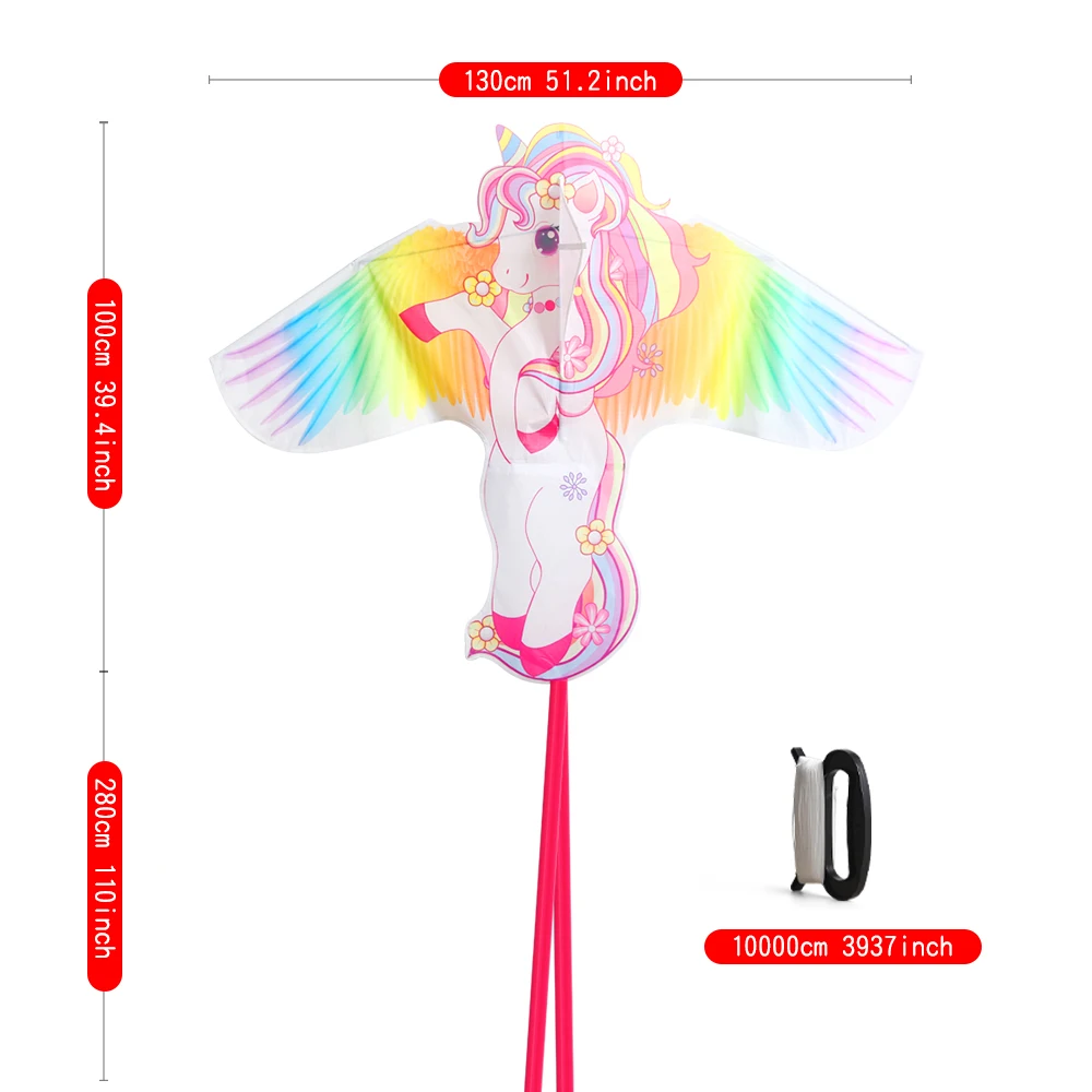 (Folding) 1.4m Angel Unicorn + 600D 100m Black Large Plate Board
