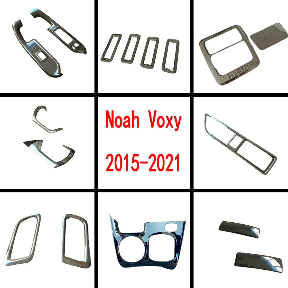 For Toyota Noah Voxy 80 Series 2015-2021 ABS Plastic Front Read Reading Light Cover Inner Door Bowl Frame Interior Accessories