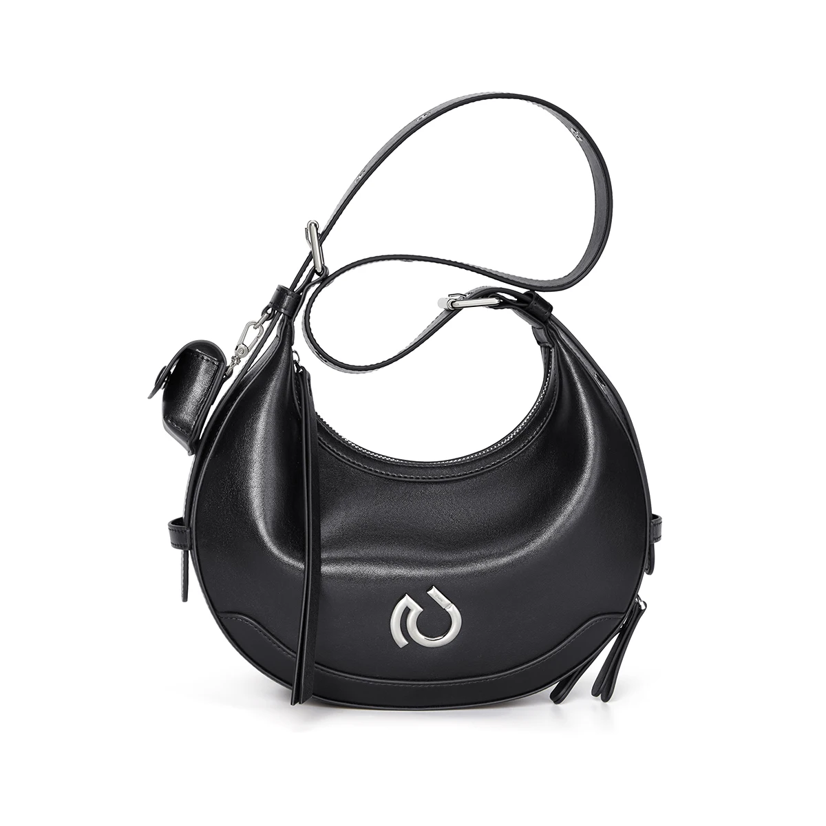 

Cnoles Small Purses for Women Trendy Leather Shoulder Bag with Coin Purse Adjustable Strap