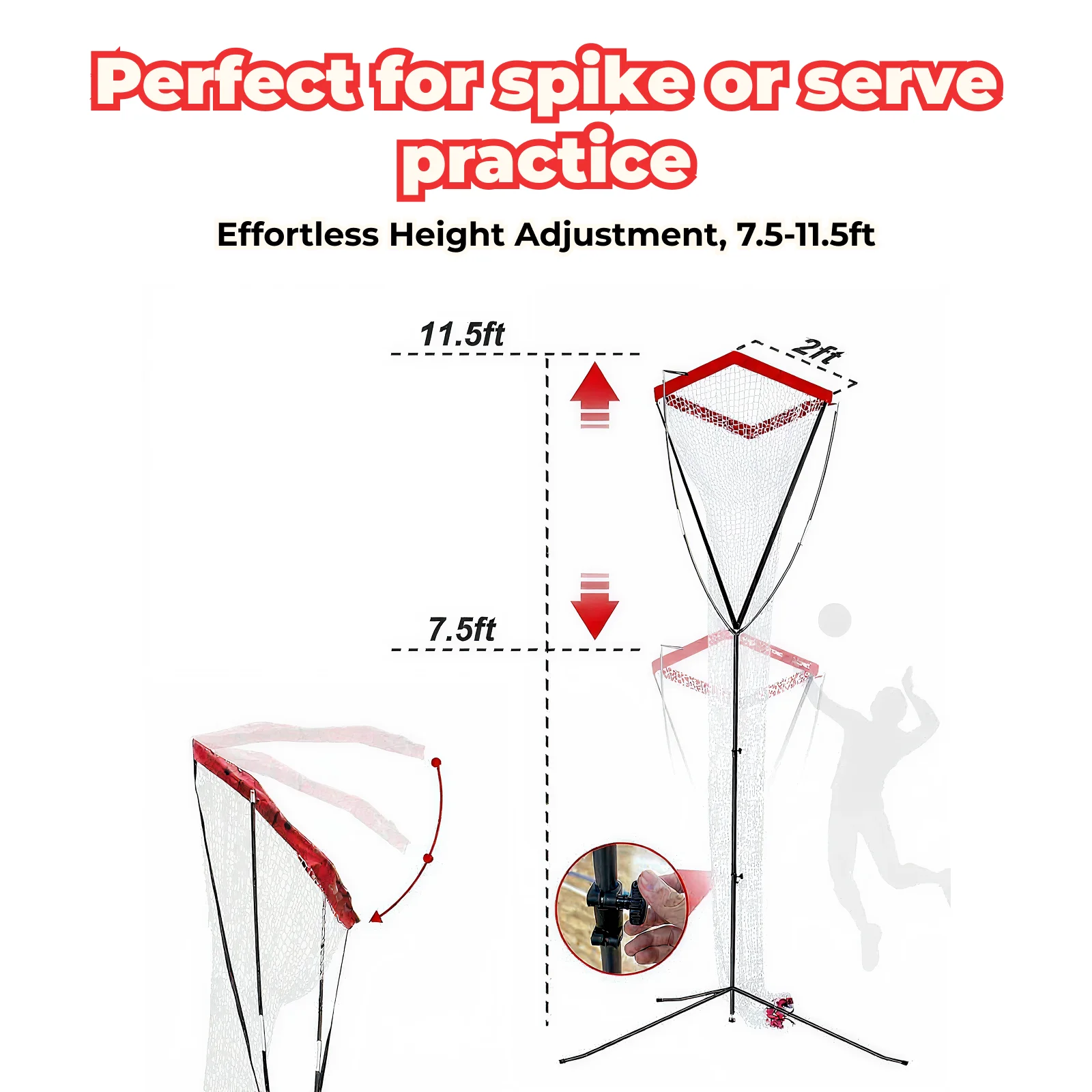 volleyball-setter-training-net-adjustable-height-volleyball-mesh-frame-for-indoor-outdoor-family-game-practice-and-parties