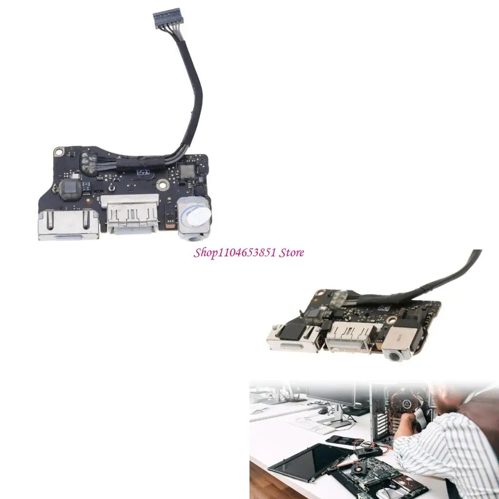 

Дополнительность USB Power Audios Board для Air A1466 Зарядка/USB/наушники.