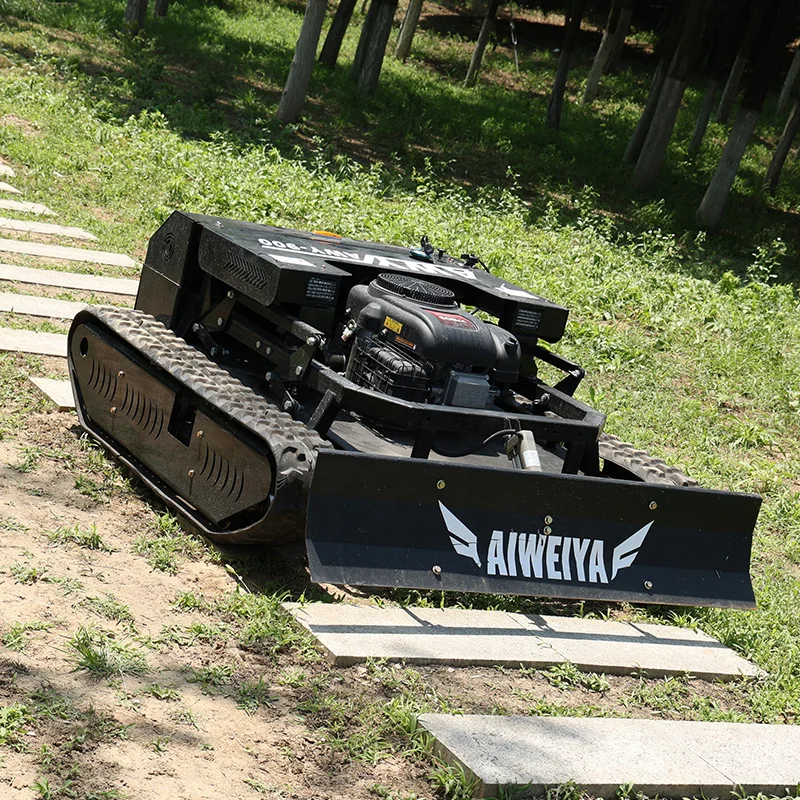 Customized Long Endurance Remote Grass Cutter for Grass Trimming on Mountain Cliff Gentle Slopes Professional Snow lawn mower