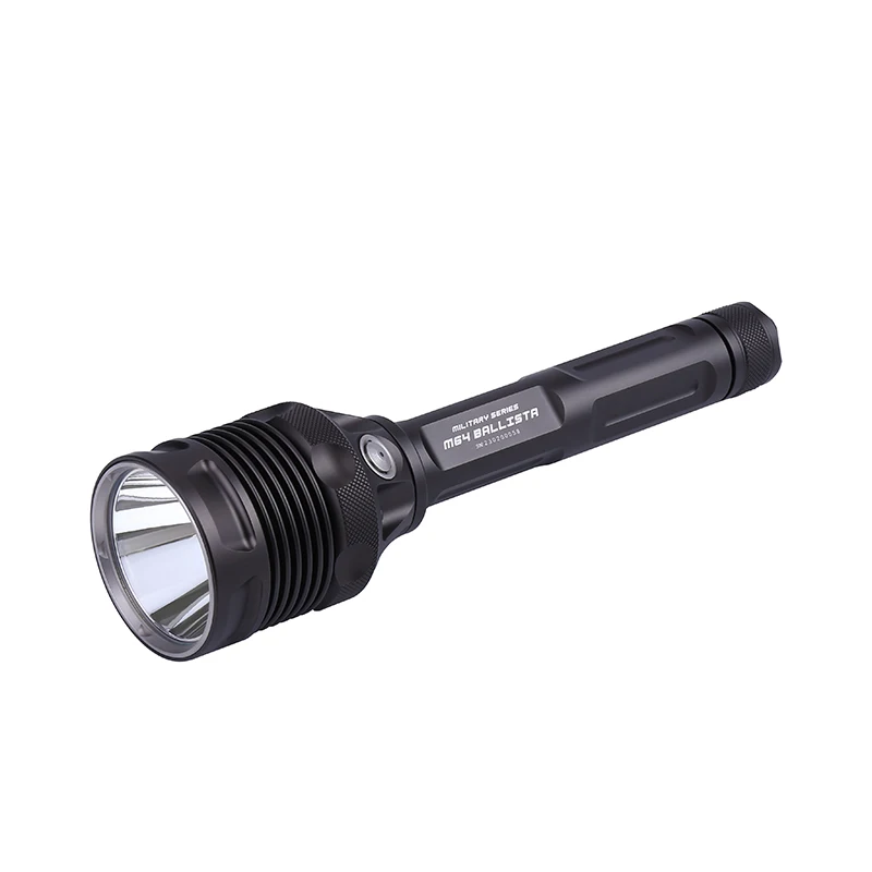 

JETBeam M64 SBT-90 6800LM 1200M Powerful LED Flashlight USB-C Charging 21700 Battery IPX8 Waterproof Search Light Tactical Torch