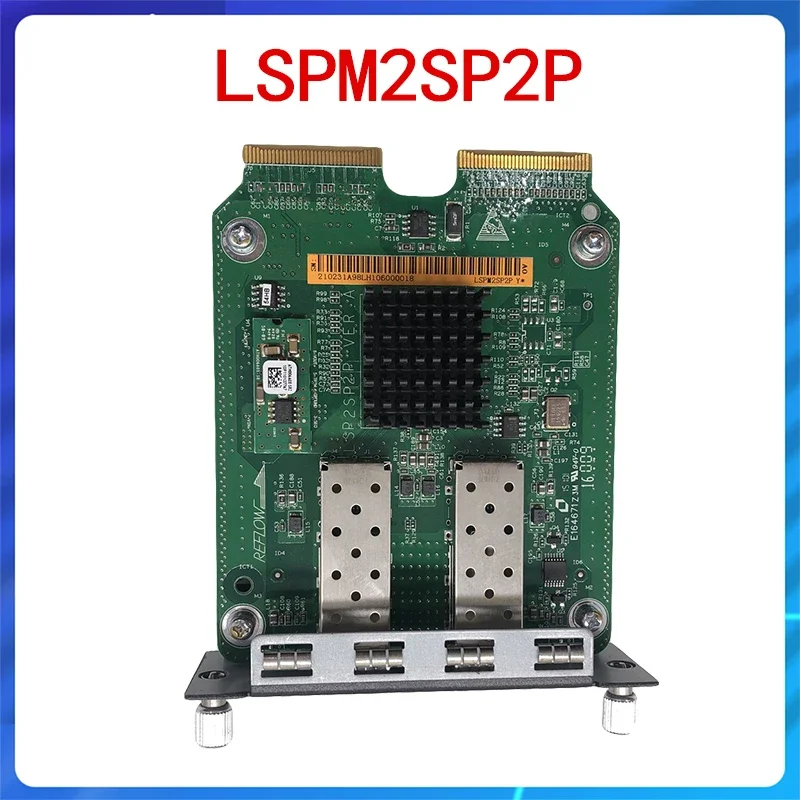 Original for 5500 5120 52c-Ei JD368B LSPM2SP2P LSP2SP2P Switch 2-Port 10 Gigabit Module Board 10GbE SFP+ Module Board