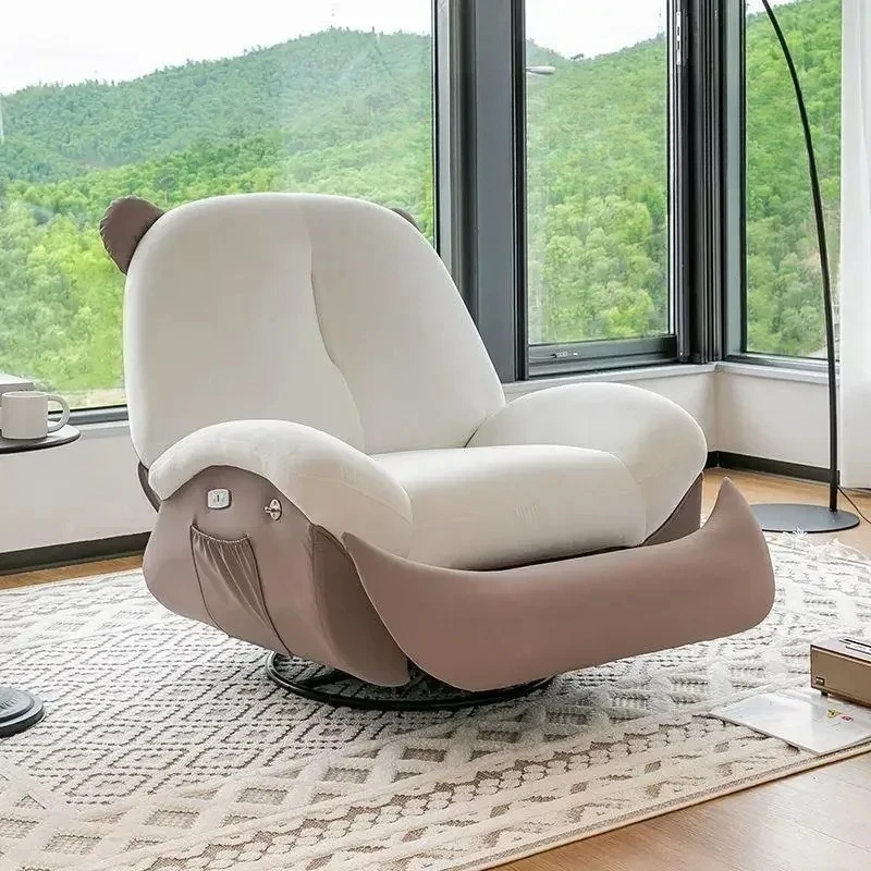 

Nordic multifunctional electric sofa reclining single leisure sofa