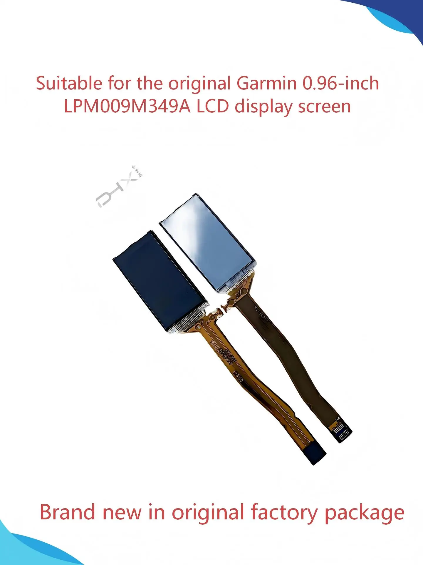 New Original LPM009M349A 0.96-Inch LCD Display Screen for Garmin