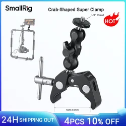 SmallRig Multi-Functional Ballhead Clamp Double Ball Adapter with Bottom Clamp For DJI stabilizer for Video C-stand -2164