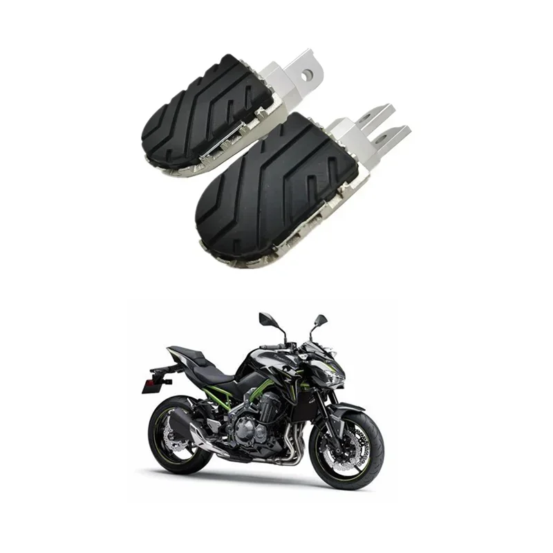 

FOR KAWASAKI Z650 Motorcycle Accessories Front Footpegs Foot Rest Peg MOTO