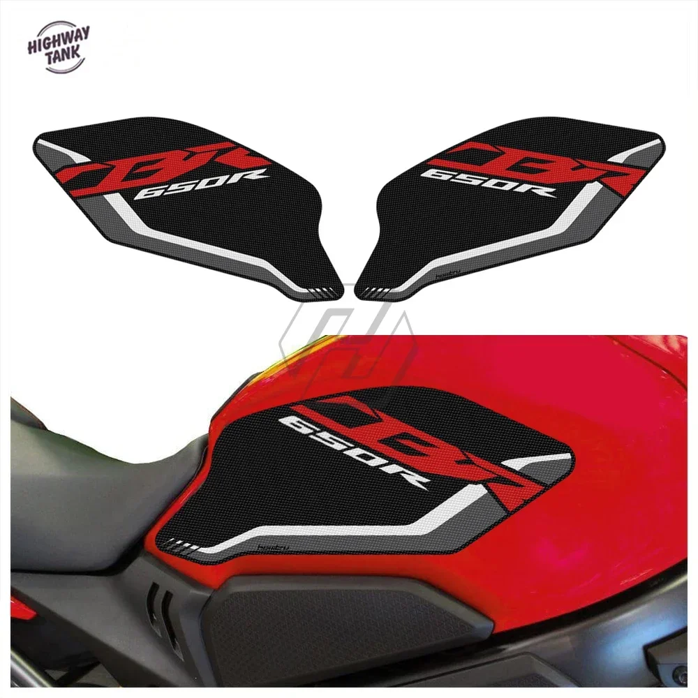 Motorcycle Side Tank Pad Protector Knee Mat for Honda CBR 650R 2019-2022