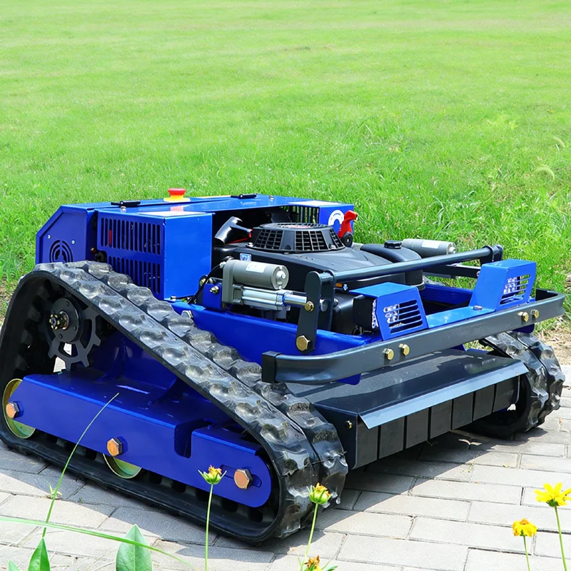 

Customized all terrain remote control lawn mower, farm track weeding and weeding integrated machine