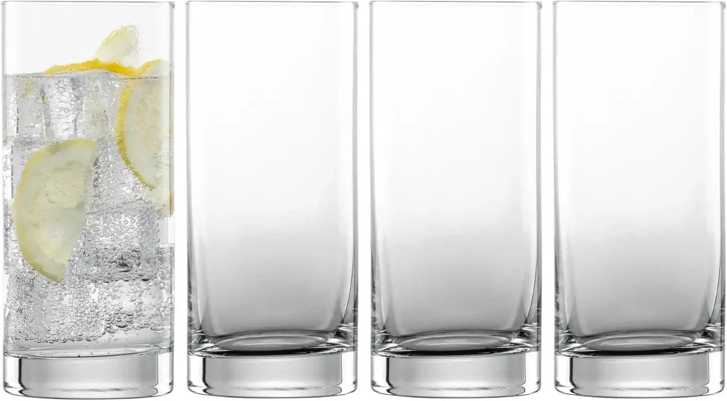 

ZWIESEL GLAS Paris Iceberg Long Drink Glass 16.5 Ounce (Set of 6), Drinking Glasses for Long Drinks, Dishwasher-Safe Tritan Crys
