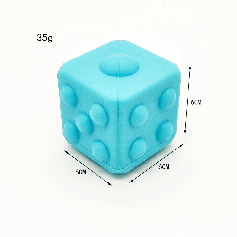 3D Decompression Dice Pop Fidget Toys Its Squishy Puzzle Push Bubble Simple Dimple Anti Stress Squeeze Toys for Kids