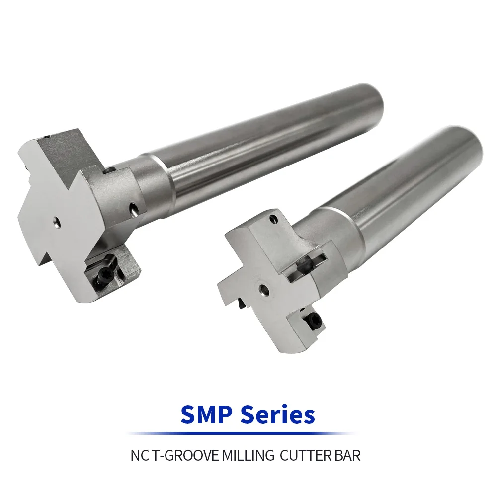 SMP Straight Shank T-Slot Milling Cutter Holder, CNC Three-Sided Machining Center CNC Milling Cutter Holder, SMP-20-H12