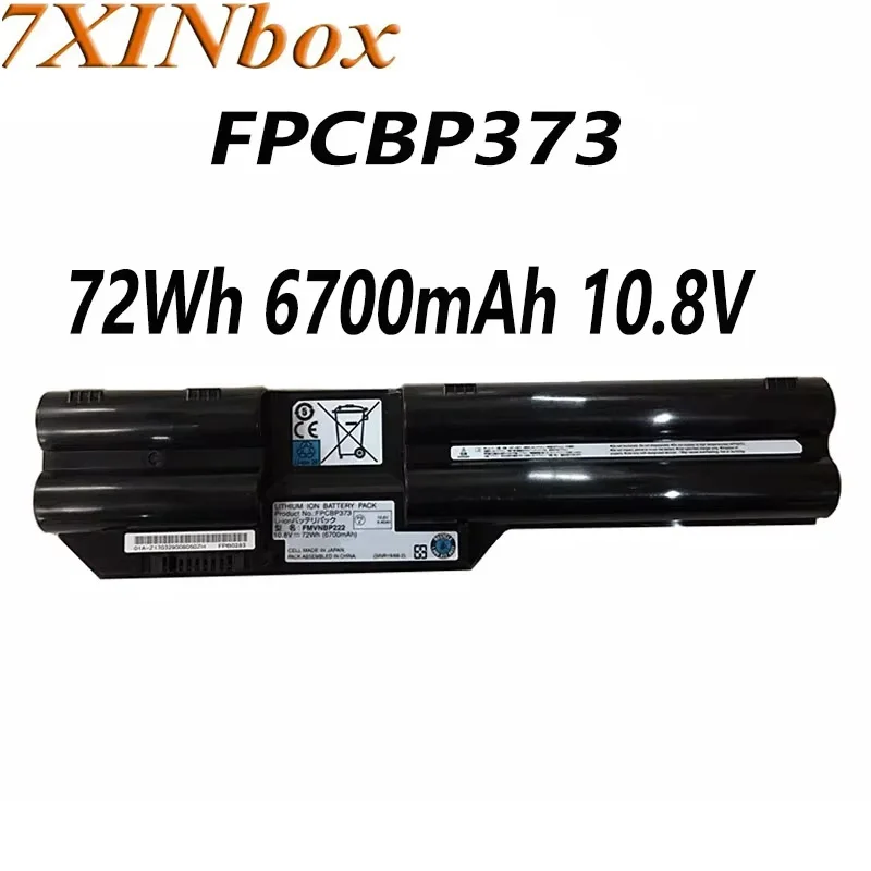 

7XINbox FPCBP373 FMVNBP222 72Wh 6700mAh 10.8V Laptop Battery For Fujitsu Lifebook T732 T734 T902 Series