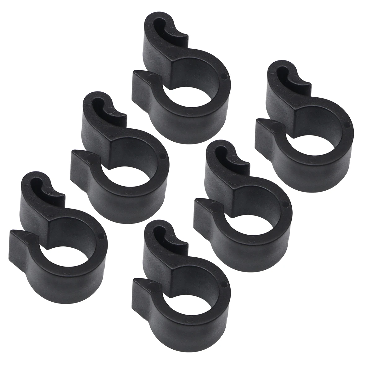 

50pcs U-shaped PVC Pipe Clamps Buckles for Quick Release Water Hose Garden Irrigation System Accessories Lightweight Fruit