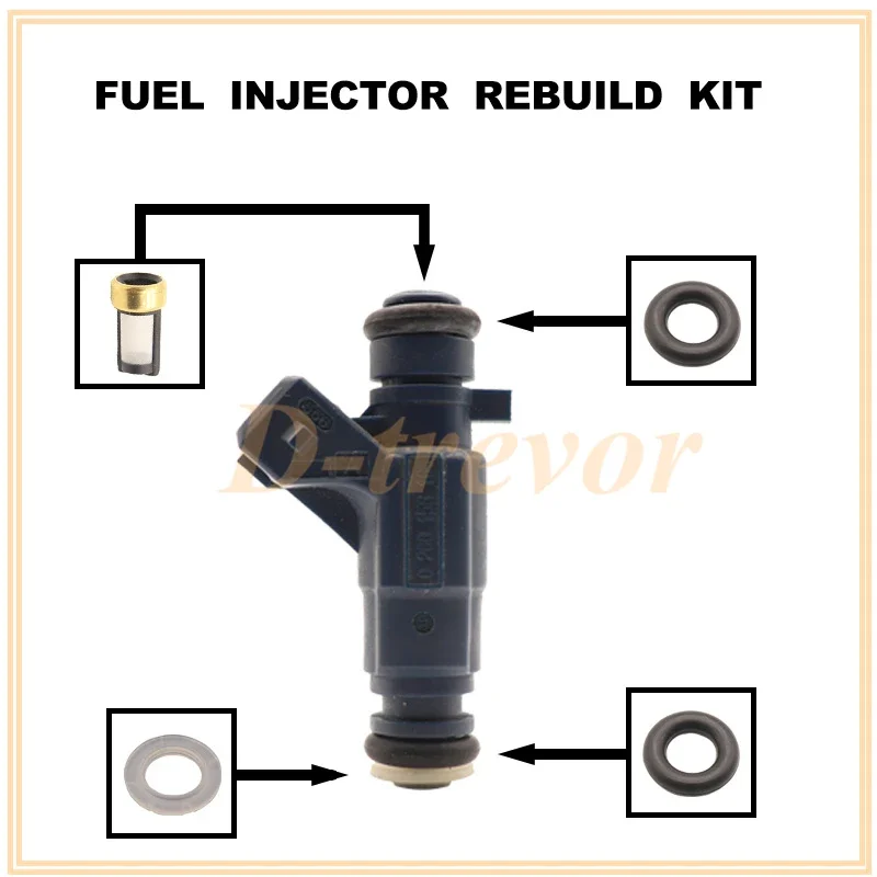 Fuel injector nozzle repair kit for BYD Geely JAC 0280156166 0 280 156 166