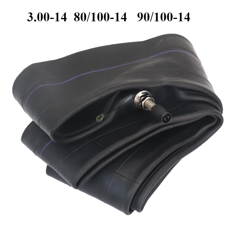 

14 inch inner tube 3.00-14 80/100-14 90/100-14,compatible with suitable for 125cc 140cc 150cc 160cc pit mud bicycles