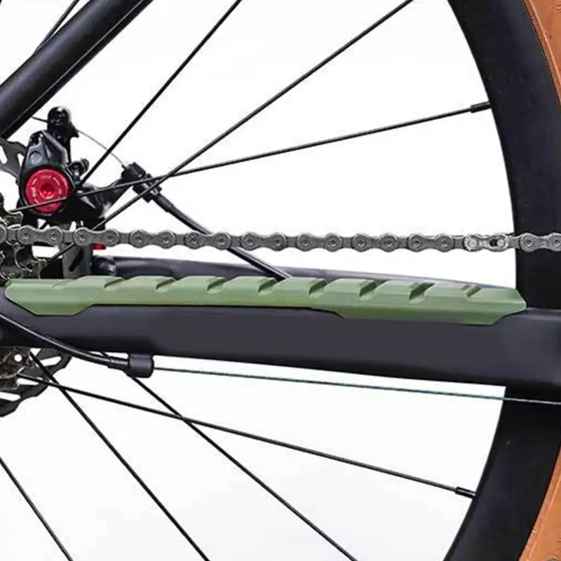 652F خفيفة الوزن سلسلة الدراجات حامي لاصق الإطار الحرس استبدال إطار الدراجة سلسلة شرائط مضادة للخدش دائمة #5