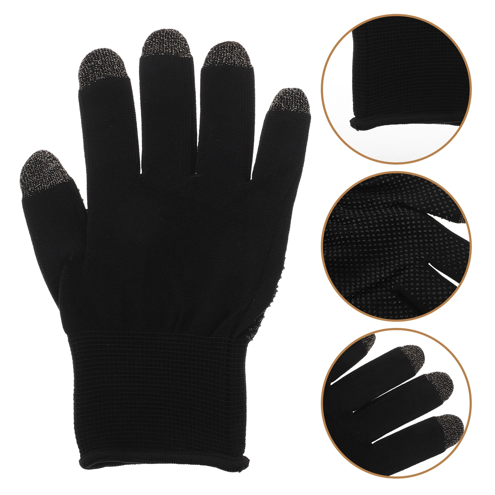 Guanti touch da gioco Controller Dito Sudore Dry Pad Controller per dita intere Gamer Inverno Mano intera