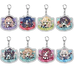 Honkai: Star Rail Keychain Imbibitor Lunae Sampo Koski Gepard Landau Key Ring Bag Accessories Game Anime Cosplay Pendant Gift