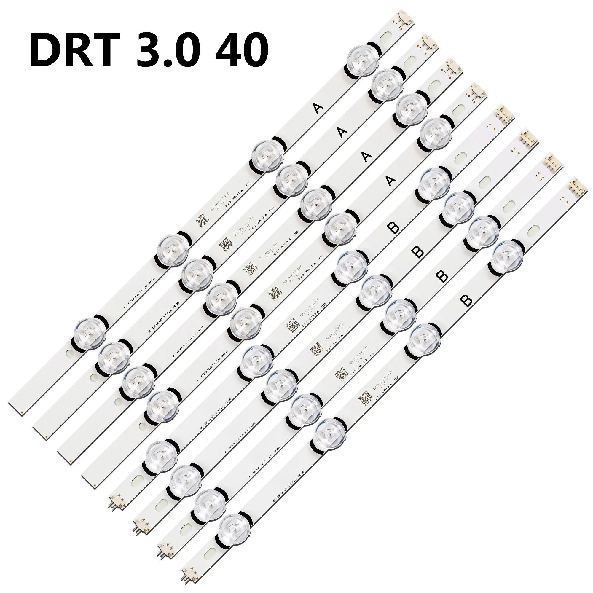 

Светодиодная лента, 8 шт./компл., для 40 DRT4.0 REV0 7 A/B-Type SVL400 6916L-0884A 6916L-0885A 40LF630V 40LX560H 40LH5300 40LH5700 40LF570V