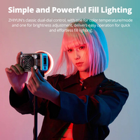 ZHIYUN MOLUS X60 X60RGB RGB 60W COB Video Light LED Pocket Lights Portable Outdoor Fill Lamp Photography Lighting