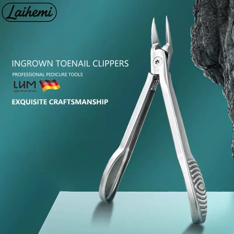 

Ножницы для вросших ногтей, ножницы для ногтей с наклонными и изогнутыми лезвиями, подходят в качестве подарков для друзей и семьи.