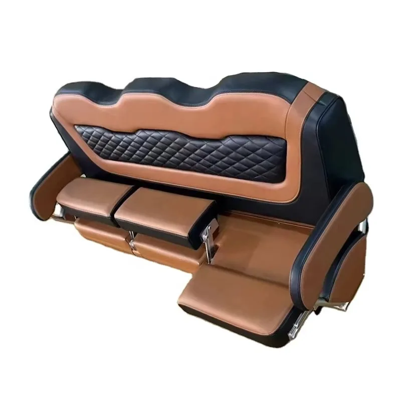 

Custom Color Yacht Deluxe 3 Seat Bench Seat Folding Boat Seat