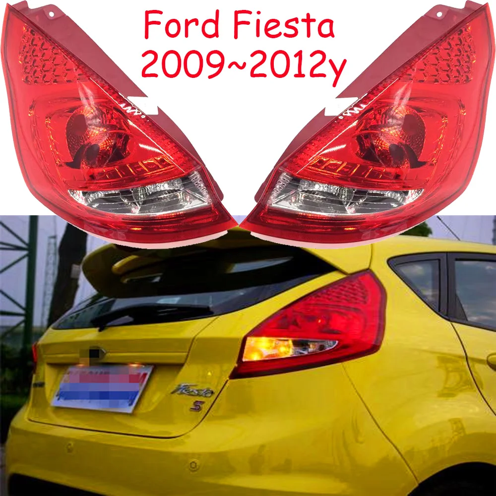 

1pcs Hatch-back car bumper tail light for Ford Fiesta taillight Taillamp 2009~2012y car accessories for Ford Fiesta fog lamp