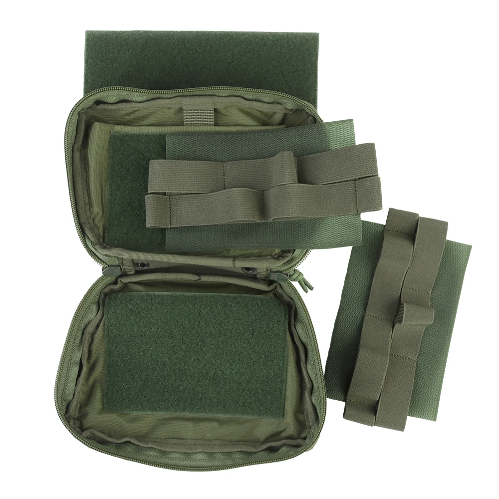 Tactical RAID Drop Sack Pouch QD First Spear Tube Quick Release Buckle Abdominal Integrated Fanny Pack Waist Belt Hunting Bag