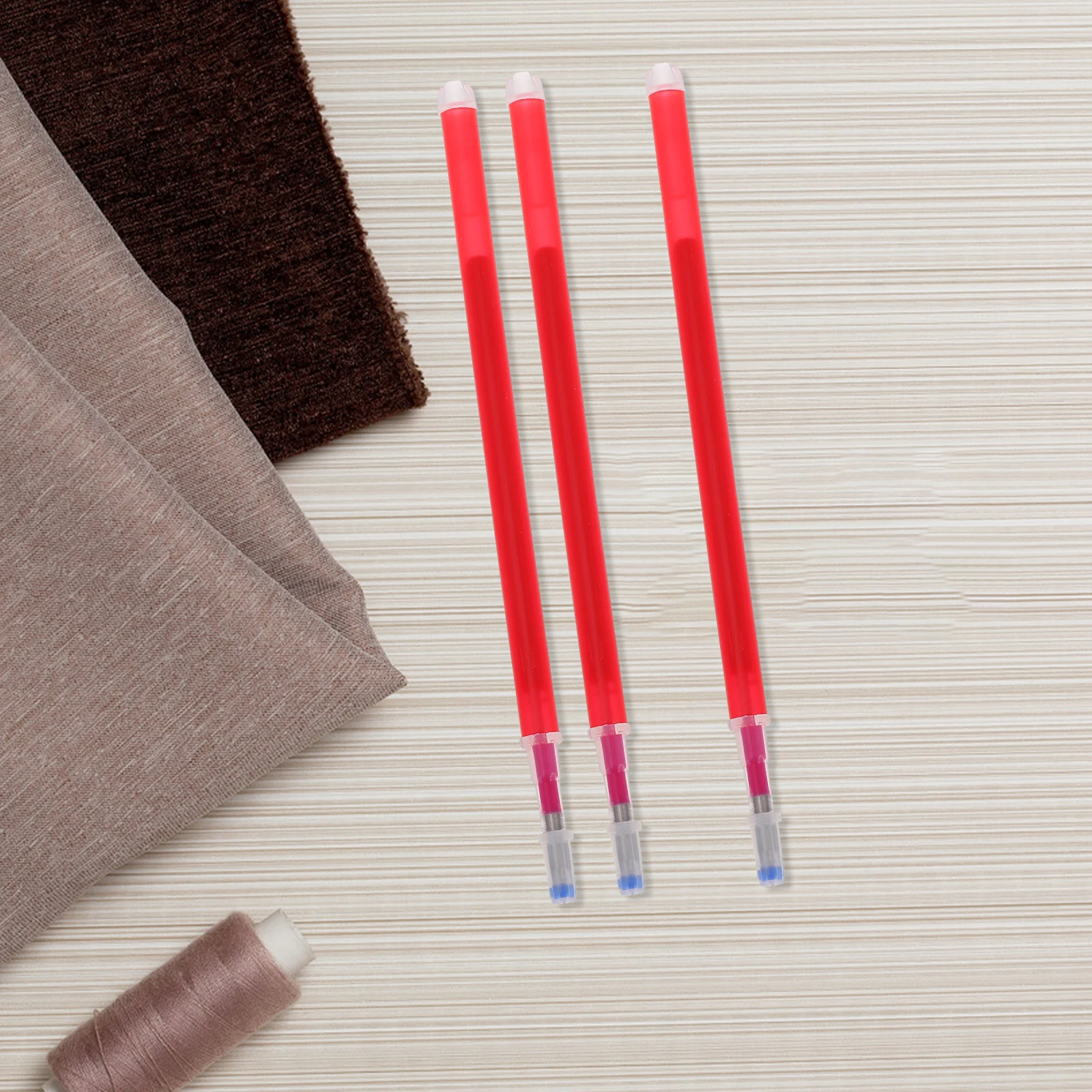 100 قطعة أقلام تحديد النسيج الحرارة قابل للمسح الحرارة المنشط تختفي الحبر لخياطة اللحف التطريز تختفي القلم #6