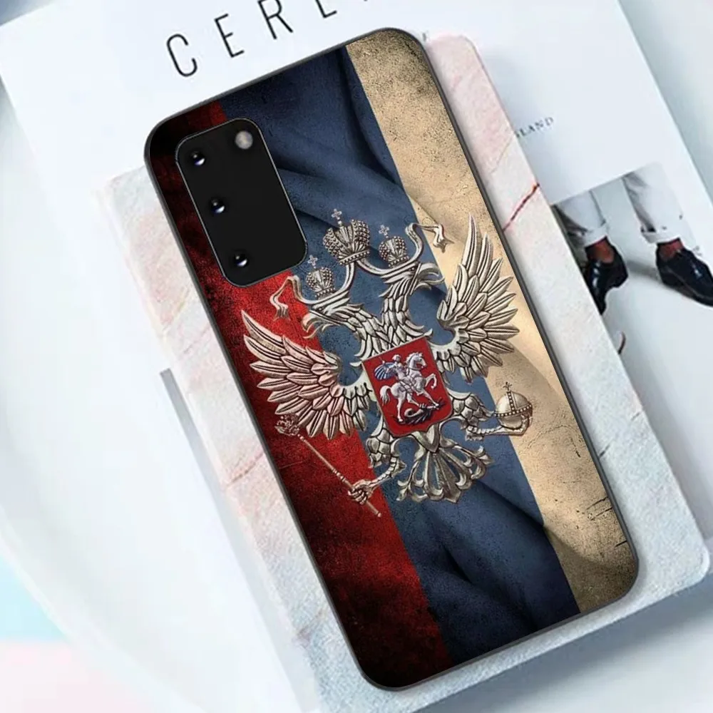 Russia Russian Flags Emblem Phone Case For Samsung S 9 10 20 21 22 23 30 23plus lite Ultra FE S10lite Fundas