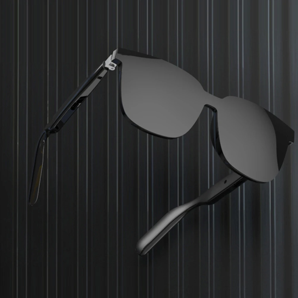 AI 스마트 번역 안경 144개 언어 음성 음악 통화 선글라스 충전식 편광 렌즈 스마트 안경 (남녀공용)