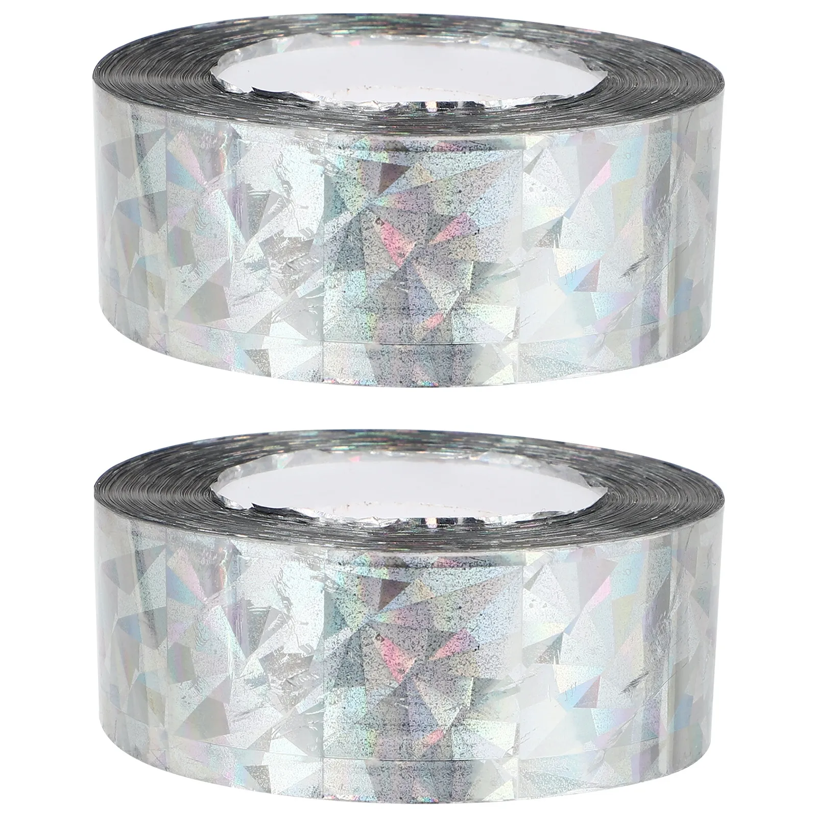 Bird Repellent Reflective Tape 2 Pack Flashing Deterrent Ribbon for Farm Garden Orchard Courtyard