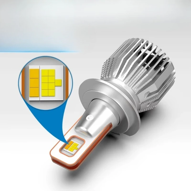 

Color and flash LEDs for automotive H4 H7 H11 automotive 9005 9006 LED lights