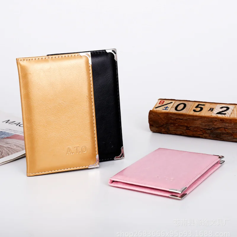PU Leather Paspoort Cover Case Car Driving Documents Business Credit Card Holder Purse Travel Passport Holder Driver Licens Bag image 2