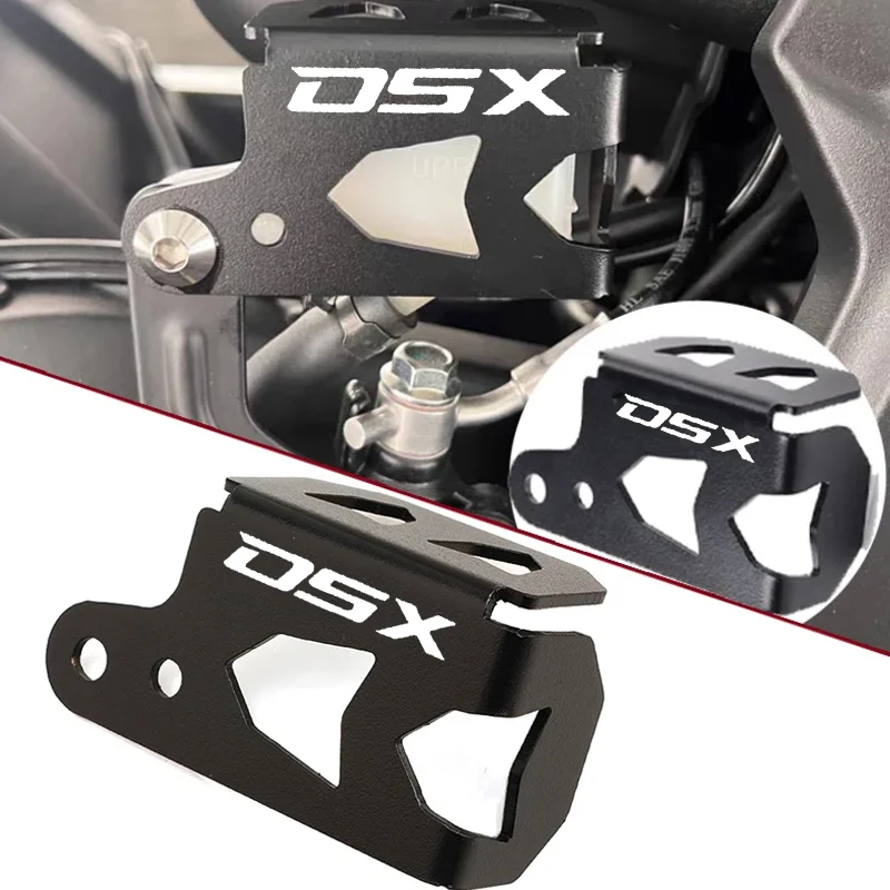 Motorcycle For LONCIN VOGE 500AC 525DSX 500AC Rear Brake Fluid Reservoir Guard Tank Protective Cover  525AC DS625X 625DSX DSX625