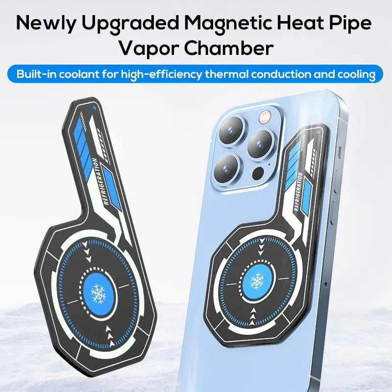 

J01 Камера тепловой пары для рассеивания охладителя мобильного телефона, равномерная пластина, увеличивает область рассеивания тепла с магнитом и клеем