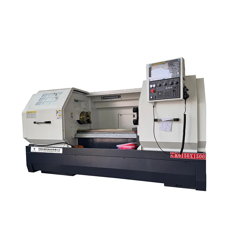 3 Axis Ck6140 Torno 750Mm Automatic Cnc Small Lathe For Turning