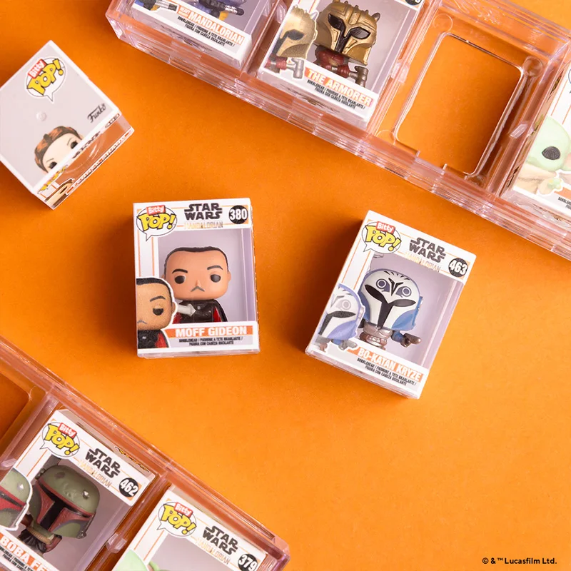 Funko bitty pop o mandaloriano star wars mistério sacos cegos brinquedos mini figuras boneca brinquedos coletar ornamentos crianças presentes