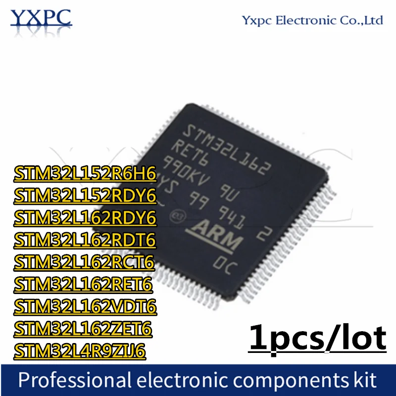 STM32L152R6H6 STM32L152RDY6 STM32L162RDY6 STM32L162RDT6 STM32L162RCT6 STM32L162RET6 STM32L162VDT6 STM32L162ZET6 STM32L4R9ZIJ6